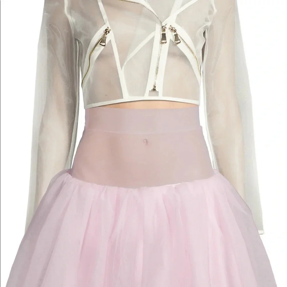 NARCES Narces x Barbie Tiered  Tulle Skirt size 6 - Picture 3 of 10